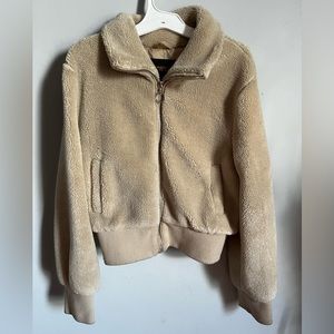 Beige Teddy Coat